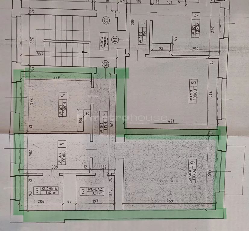 3 pokoje, mieszkanie 47,43 m², piętro 4, oferta nr , SMMABI715, Ruda Śląska, Lecha
