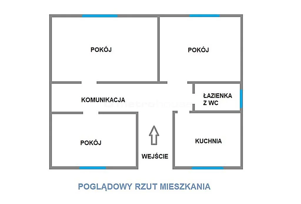 3 pokoje, mieszkanie 54,90 m², piętro 1, oferta nr , RELU979, Wierzchucino, Leśna