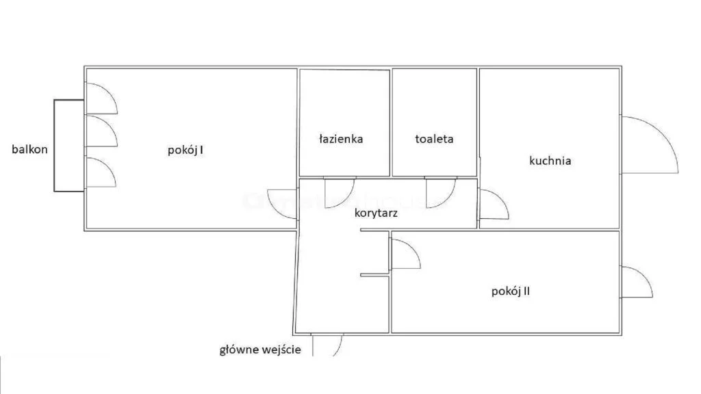 3 pokoje, mieszkanie 49,90 m², piętro 4, oferta nr , SMGAHA657, Inowrocław, Łokietka