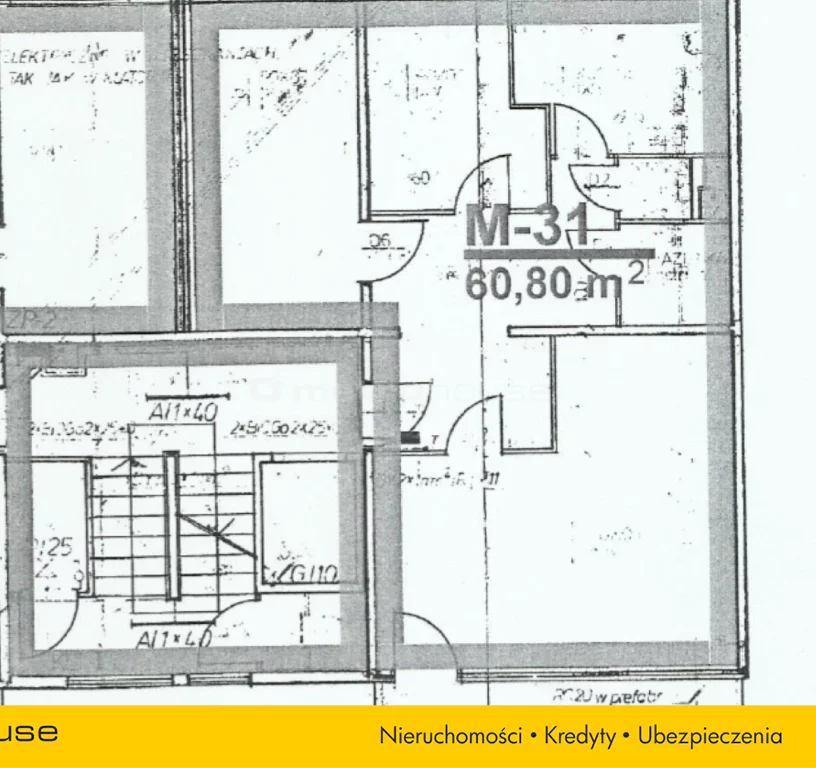 3 pokoje, mieszkanie 60,80 m², piętro 1, oferta nr , SMKUGY458, Lublin, Czuby Północne, Czuby Północne
