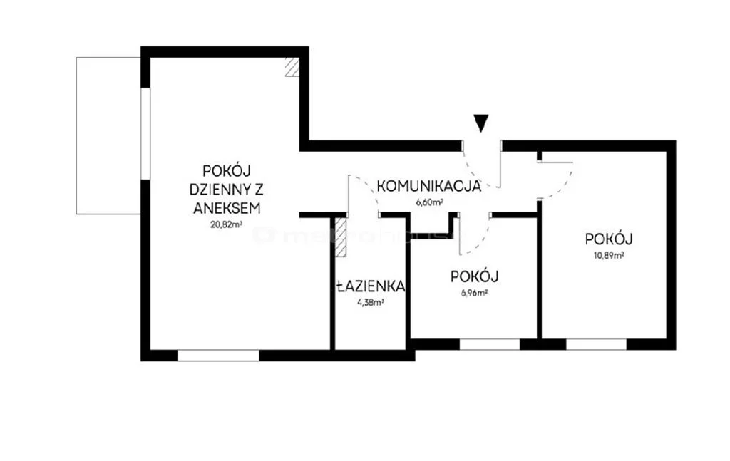 3 pokoje, mieszkanie 55,17 m², piętro 2, oferta nr , SMHIFU360, Reda, Lutosławskiego
