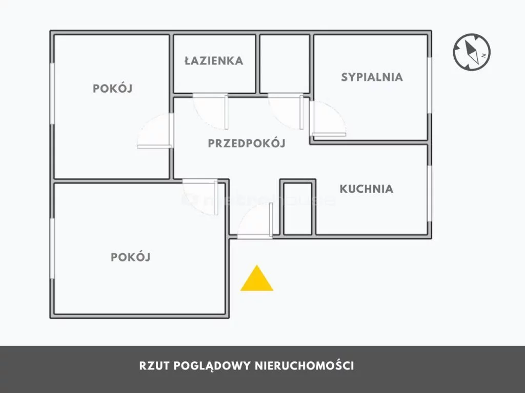 3 pokoje, mieszkanie 61,70 m², piętro 4, oferta nr , SMMETE792, Kołobrzeg, Mariacka