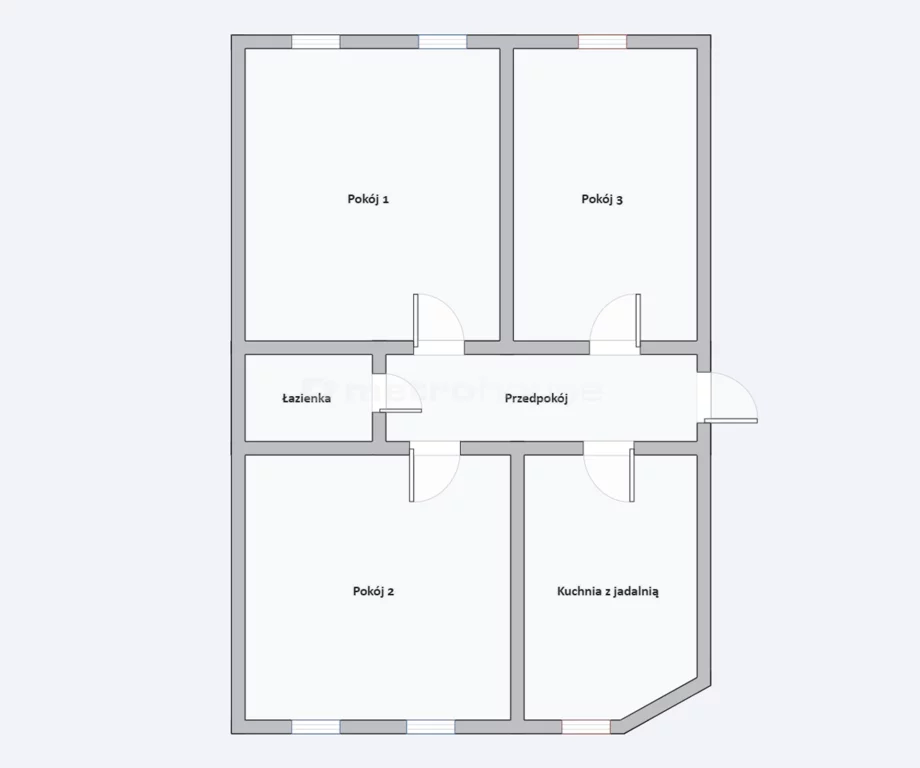 3 pokoje, mieszkanie 88,00 m², piętro 3, oferta nr , SMHILY917, Bytom, Śródmieście, Mickiewicza