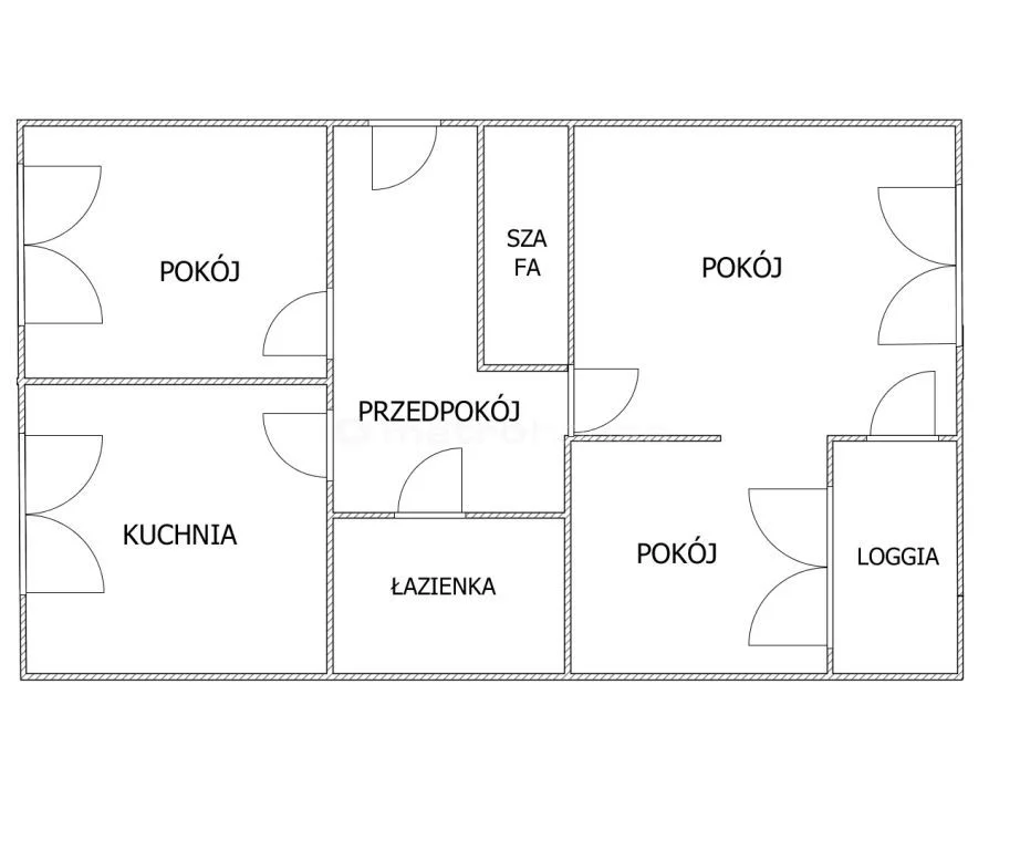3 pokoje, mieszkanie 45,00 m², piętro 1, oferta nr , SMVAPU996, Białogard, Piastów