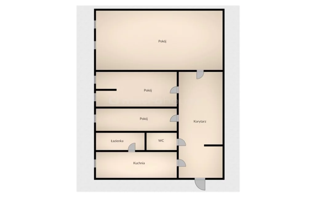 3 pokoje, mieszkanie 73,00 m², parter, oferta nr , SMTEGY252, Łódź, Śródmieście, Śródmieście, Pomorska