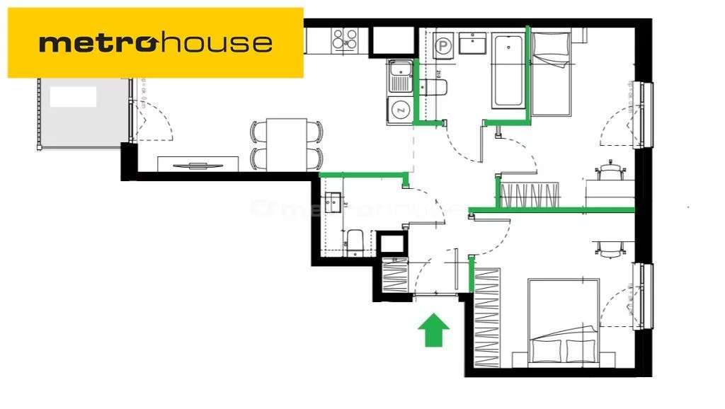 Mieszkanie 57,56 m², piętro 5, oferta nr , PR057236/LK/23075, Warszawa, Włochy, Włochy, Popularna-idx