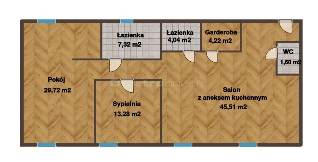 3 pokoje, mieszkanie 118,00 m², piętro 1, oferta nr , SMGICY558, Mrągowo, Roosevelta