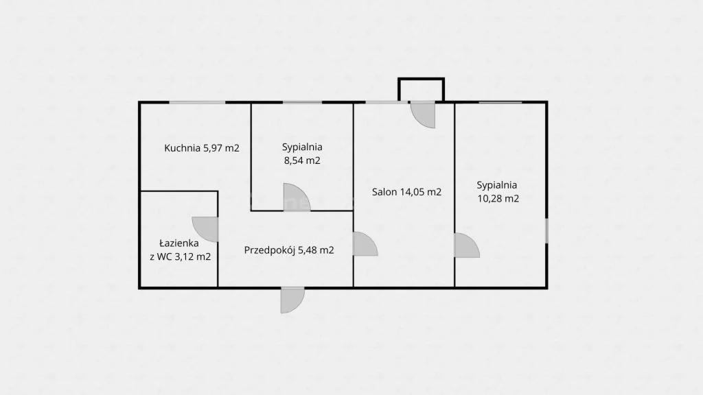 3 pokoje, mieszkanie 47,44 m², piętro 6, oferta nr , SMVUBE609, Lublin, Wrotków, Wrotków, Samsonowicza
