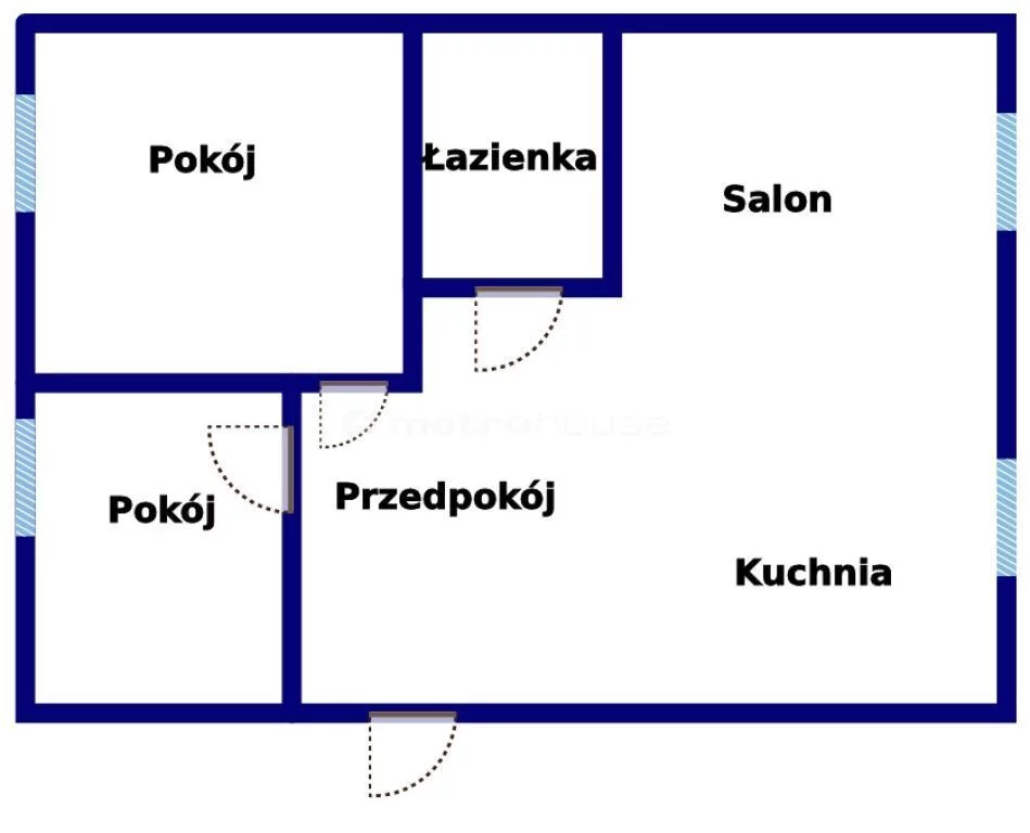 3 pokoje, mieszkanie 64,42 m², parter, oferta nr , SMPUFY978, Ustka, Słowiańska