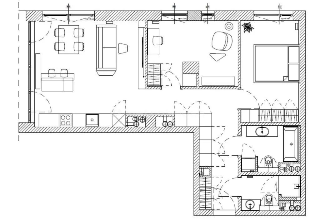 3 pokoje, mieszkanie 75,73 m², piętro 14, oferta nr , SMVAMY335, Katowice, Śródmieście, Sokolska