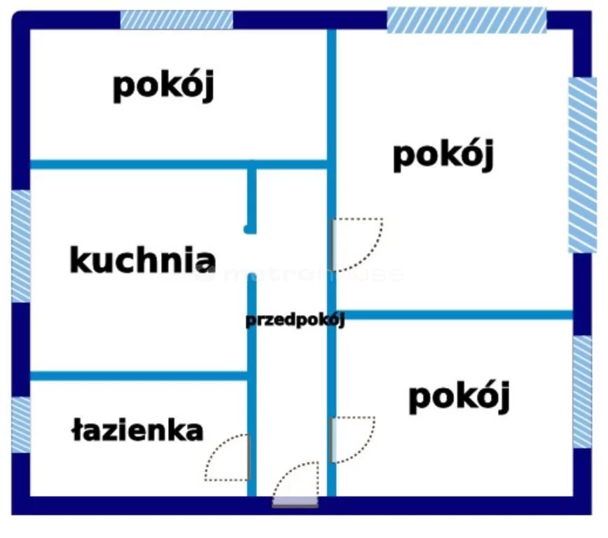 3 pokoje, mieszkanie 63,30 m², parter, oferta nr , SMZESE603, Szczecinek, Warcisława IV