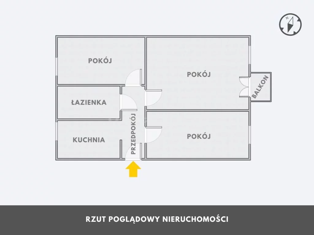 3 pokoje, mieszkanie 67,25 m², piętro 3, oferta nr , SMLEBE852, Kołobrzeg, Wojska Polskiego