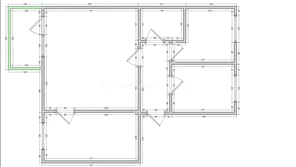 Mieszkanie na sprzedaż, 47,00 m², 3 pokoje, 7 piętro, oferta nr SMJAVE854