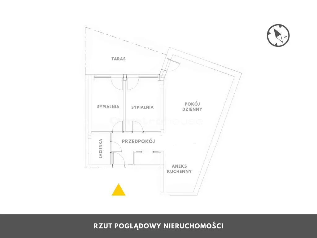 3 pokoje, apartament 81,50 m², piętro 1, oferta nr , SMRAGU362, Sianożęty, Wschodnia