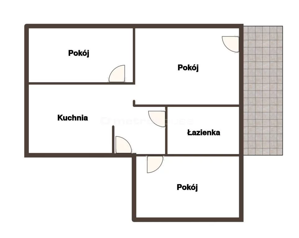 3 pokoje, mieszkanie 61,50 m², parter, oferta nr , SMZATY344, Bartoszyce, Wyszyńskiego