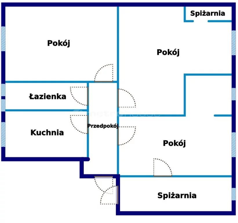 3 pokoje, mieszkanie 97,57 m², piętro 3, oferta nr , DEPI347, Szczecinek, Wyszyńskiego