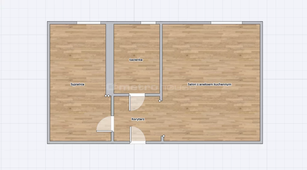 3 pokoje, mieszkanie 41,80 m², piętro 2, oferta nr , SMFAMI524, Zabrze