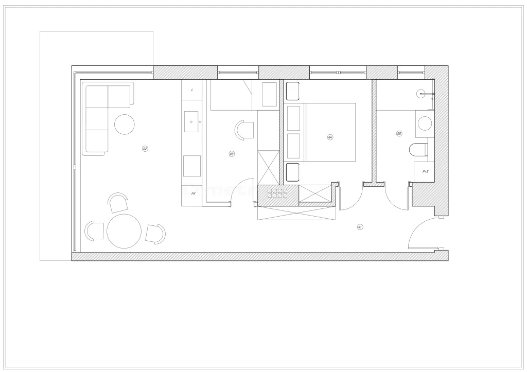3 pokoje, mieszkanie 53,50 m², piętro 4, oferta nr , SMDURO529, Katowice, Piotrowice-Ochojec, Piotrowice, Zbożowa