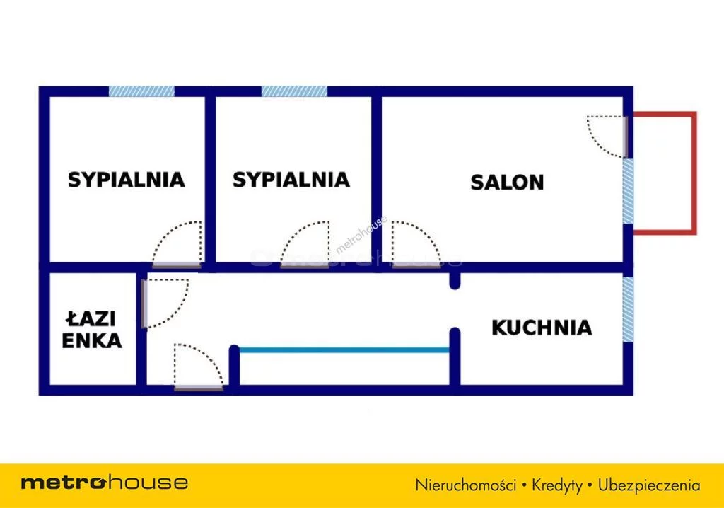3 pokoje, mieszkanie 45,85 m², piętro 4, oferta nr , SMFOHO387, Rybnik, Zwycięstwa