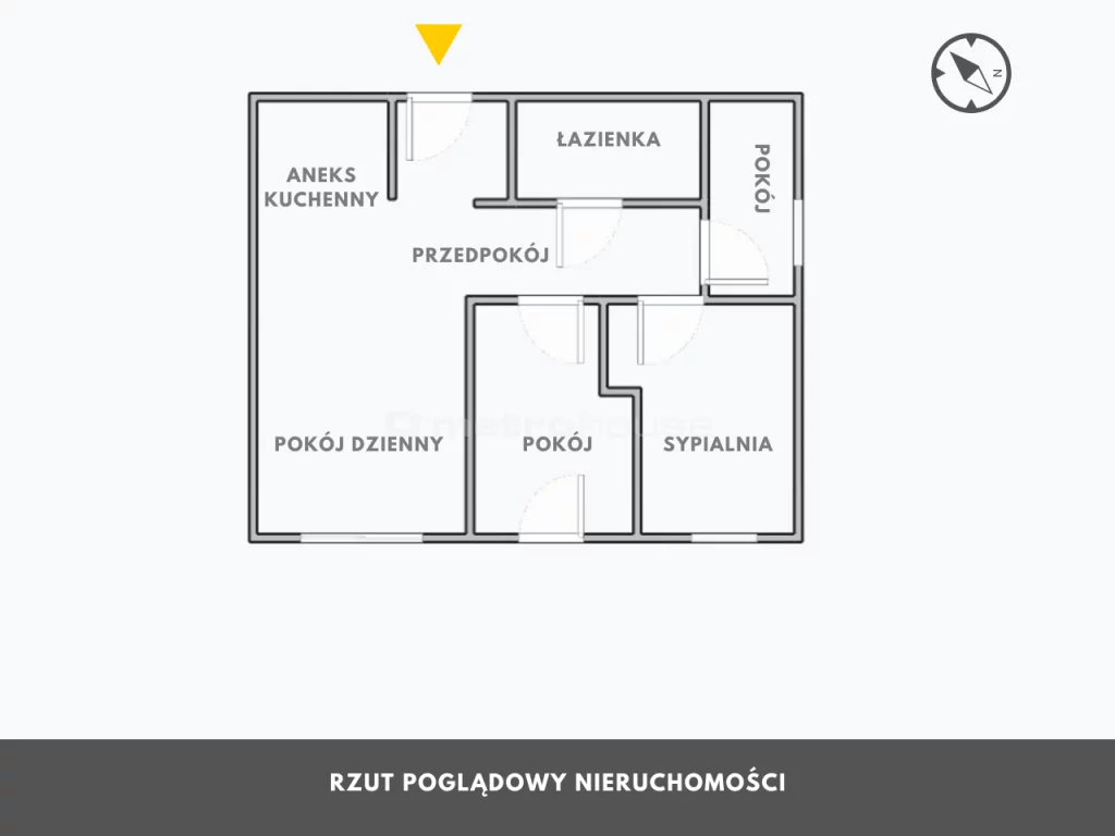 4 pokoje, apartament 64,12 m², parter, oferta nr , SMPUHY956, Kołobrzeg, 1 Maja