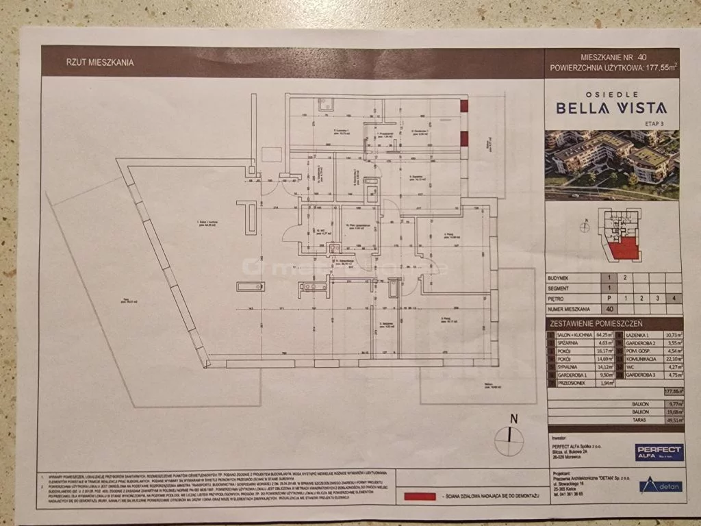 4 pokoje, apartament 177,55 m², piętro 4, oferta nr , SMLIGO161, Kielce, Andersa