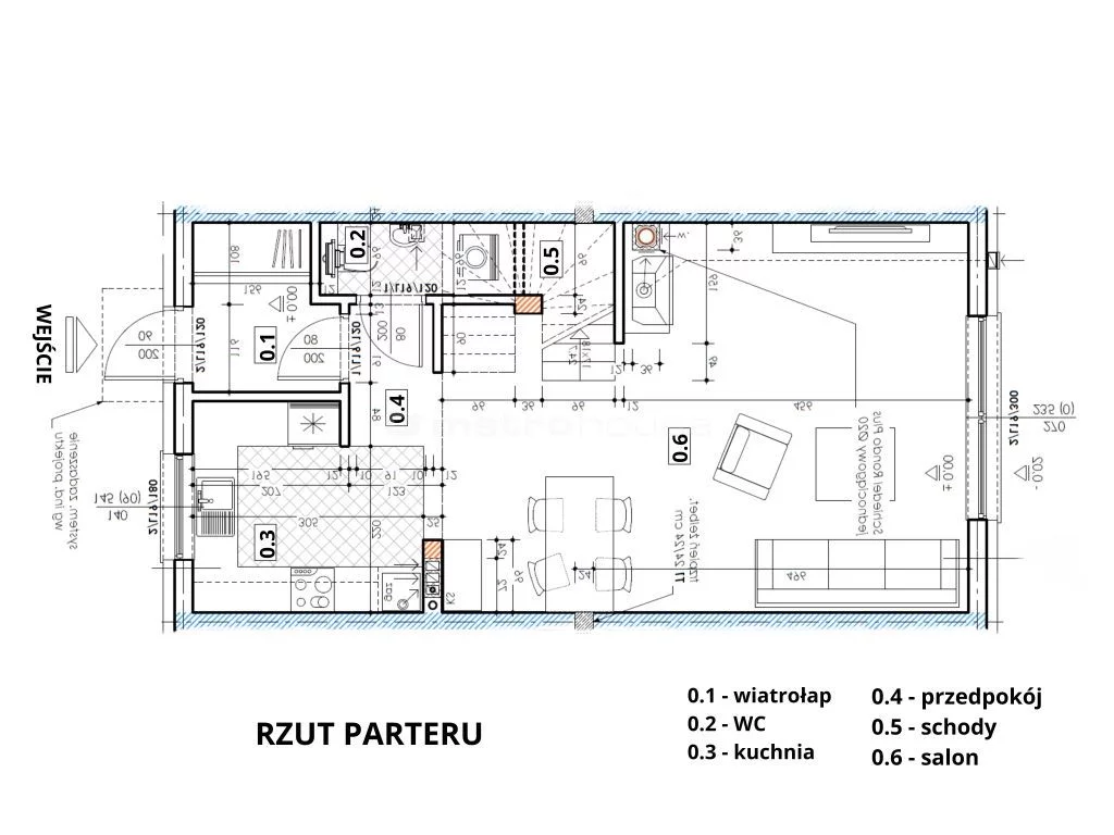 4 pokoje, mieszkanie 95,77 m², parter, oferta nr , SMVUJE819, Oleśnica, Jagodowa