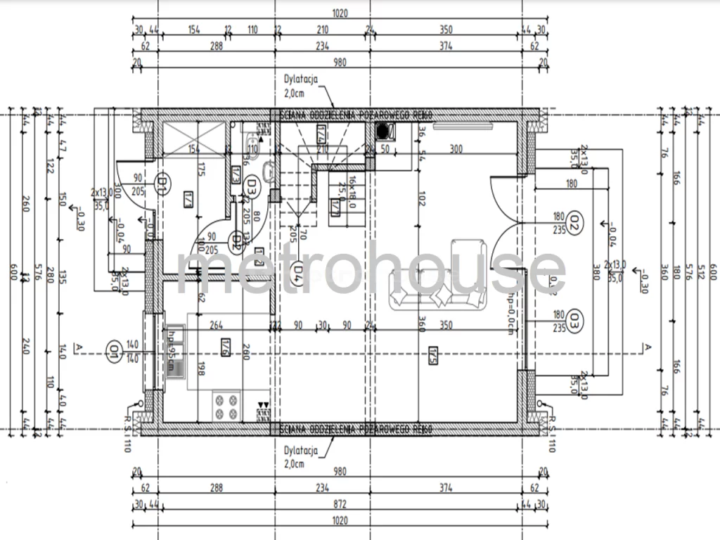 4 pokoje, mieszkanie 92,36 m², parter, oferta nr , SMVABE133, Tarnobrzeg, Jaśminowa