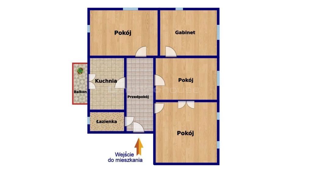 4 pokoje, mieszkanie 110,00 m², piętro 1, oferta nr , SMKOSE476, Zabrze, Jordana