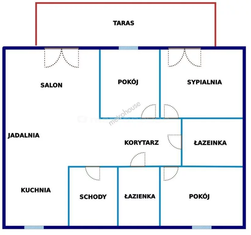 Mieszkanie na sprzedaż, 70,65 m², 4 pokoje, 1 piętro, oferta nr SMBEGY854