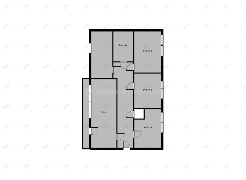 4 pokoje, apartament 73,00 m², piętro 2, oferta nr , SMFIGO983, Łódź, Widzew, Widzew, Kmicica