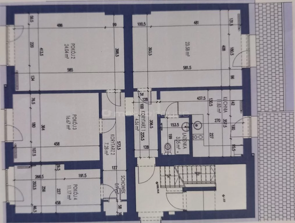 4 pokoje, mieszkanie 103,06 m², parter, oferta nr , SMCARE404, Łódź, Górna, Górna, Kraszewskiego