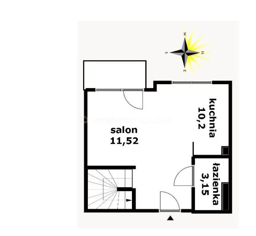 4 pokoje, mieszkanie 65,00 m², piętro 3, oferta nr , XORY733, Rypin, Łączna