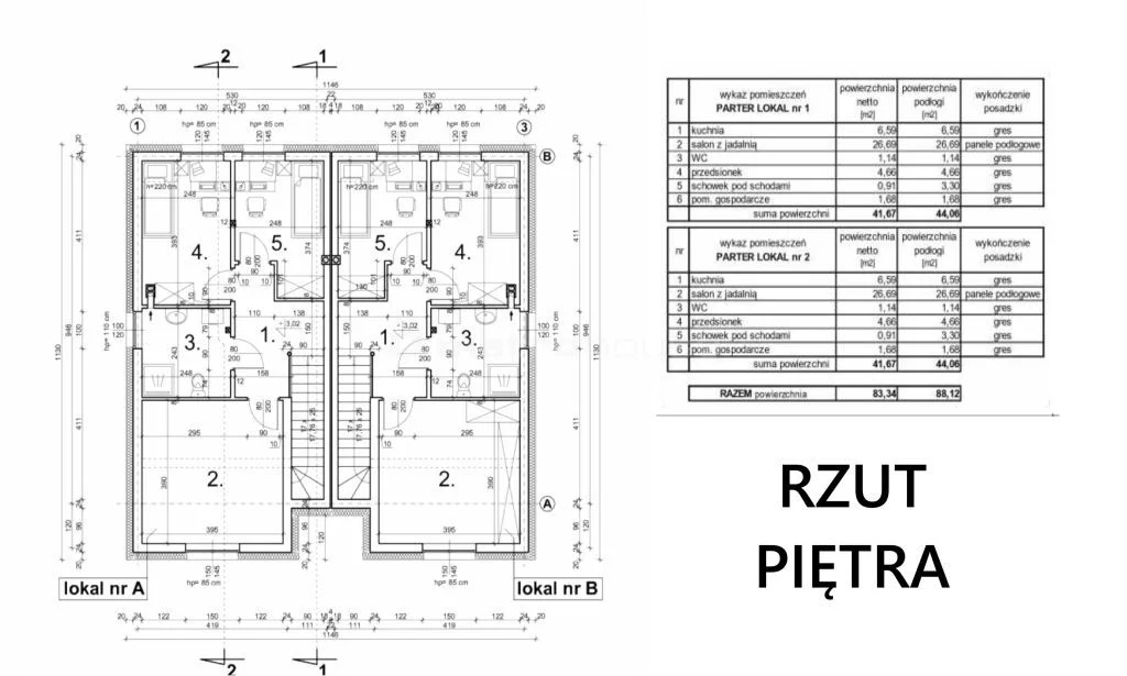 4 pokoje, mieszkanie 89,04 m², parter, oferta nr , SMFOTO417, Junoszyno, Łąkowa