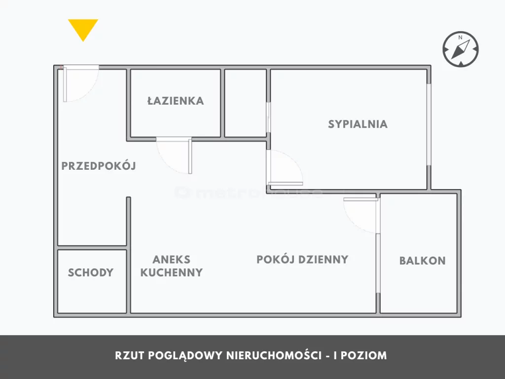 4 pokoje, mieszkanie 80,95 m², piętro 3, oferta nr , SMDOVA911, Szczecin, Lewandowskiego