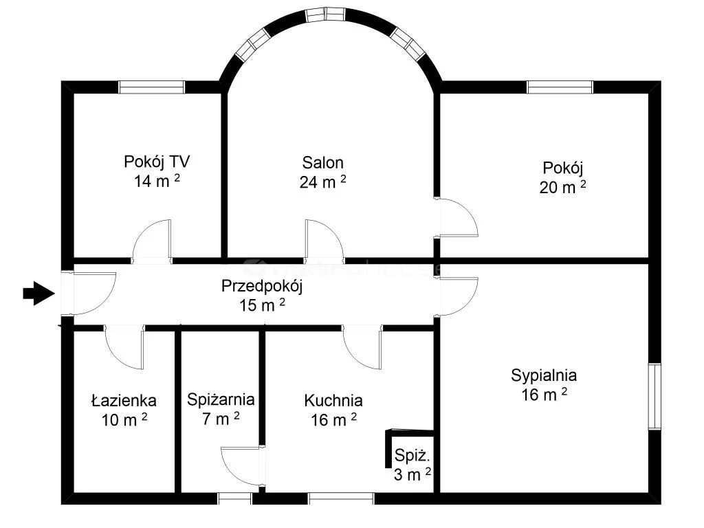 4 pokoje, mieszkanie 125,00 m², parter, oferta nr , NIFA693, Baborów, Moniuszki