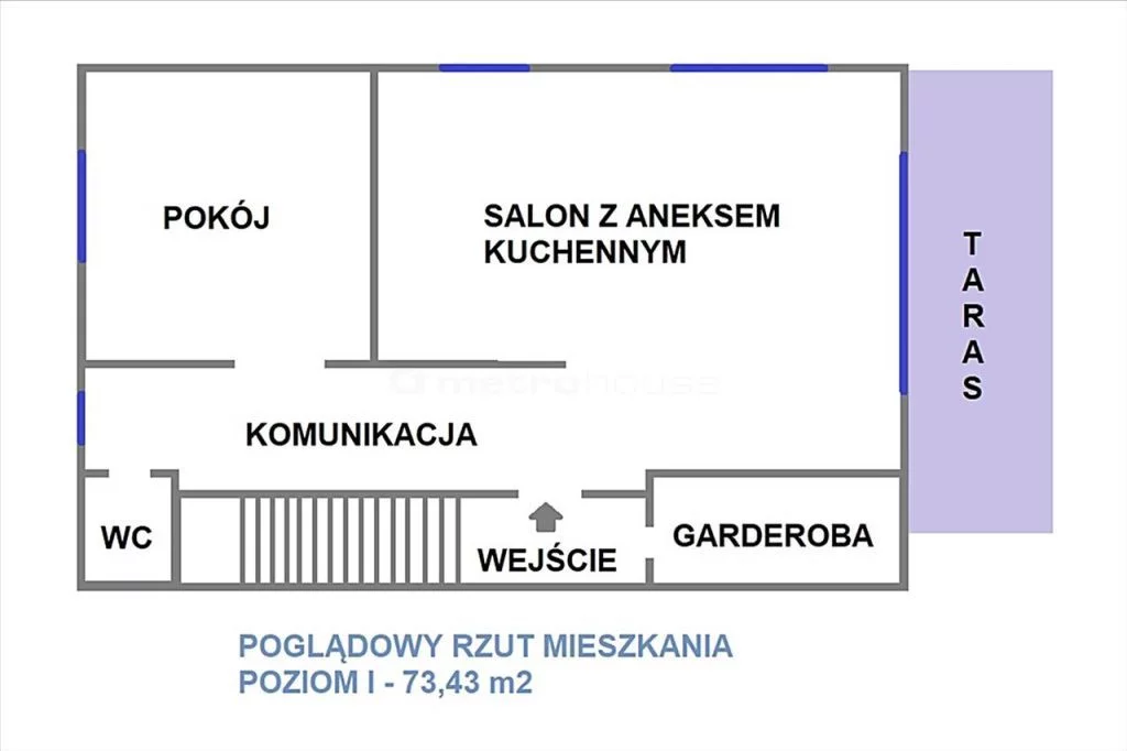 4 pokoje, mieszkanie 121,06 m², piętro 1, oferta nr , LEJE893, Żelistrzewo, Narcyzowa