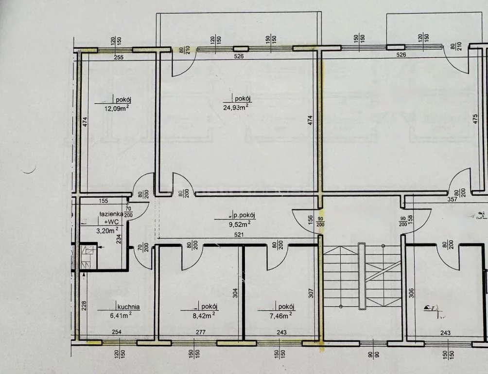 4 pokoje, mieszkanie 72,03 m², piętro 2, oferta nr , SMTIBO656, Włocławek, Ostrowska