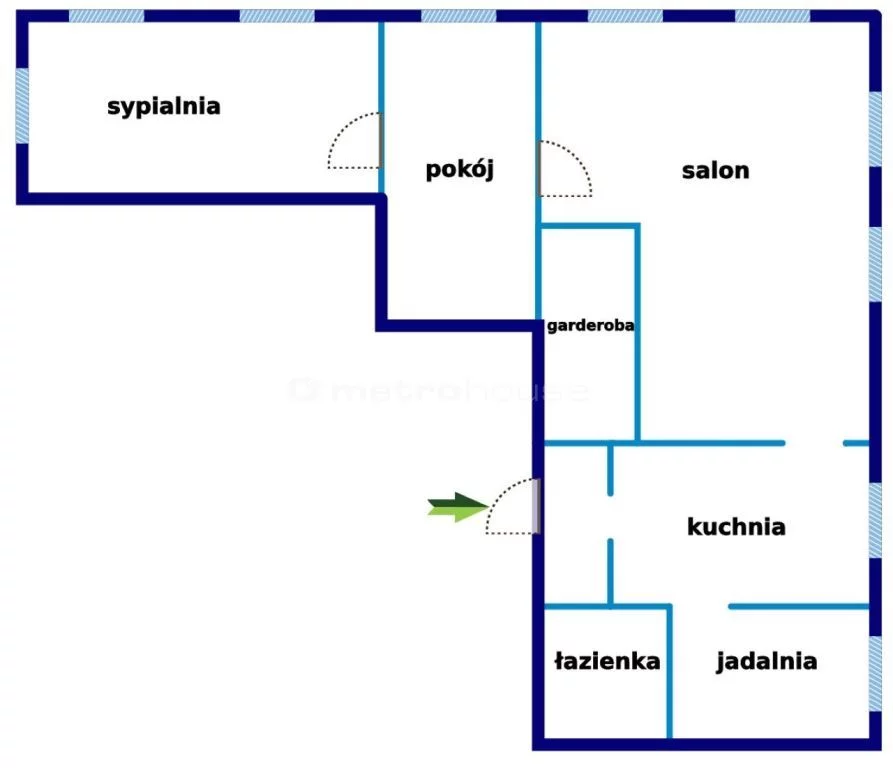 4 pokoje, mieszkanie 87,50 m², piętro 1, oferta nr , SMZACY956, Różanka