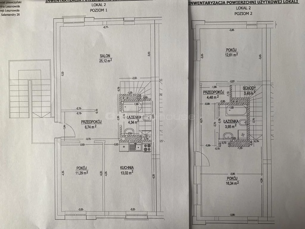 4 pokoje, mieszkanie 101,37 m², piętro 1, oferta nr , TYRU818, Lesznowola, Salamandry