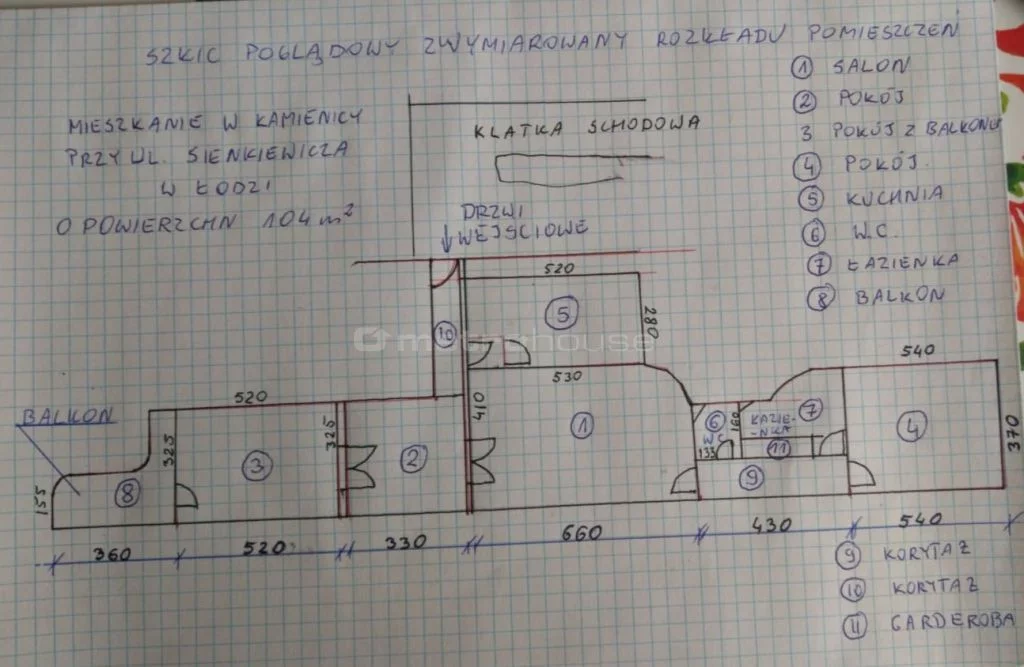 4 pokoje, mieszkanie 106,41 m², piętro 2, oferta nr , SMRUSI221, Łódź, Śródmieście, Śródmieście, Sienkiewicza
