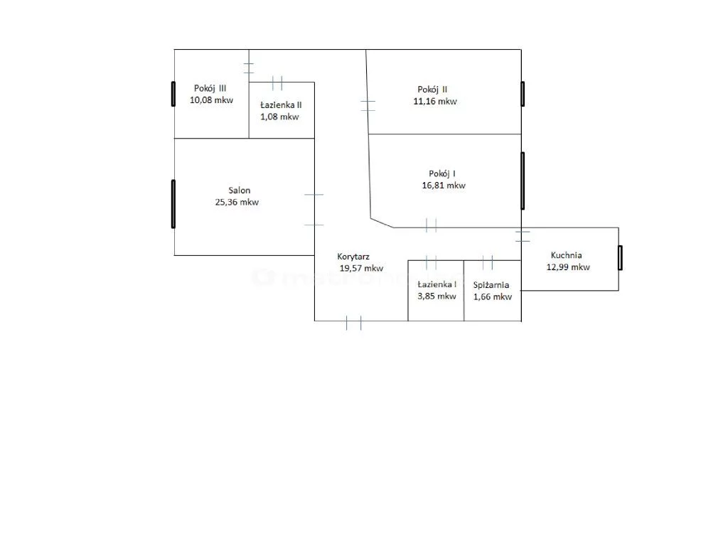 4 pokoje, mieszkanie 103,00 m², piętro 2, oferta nr , SMFOHE203, Siedlce, Sienkiewicza