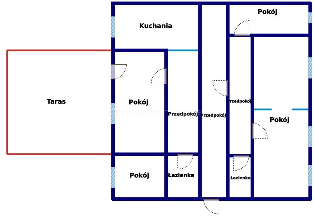4 pokoje, mieszkanie 115,44 m², parter, oferta nr , BEMI714, Borne Sulinowo, Słoneczna