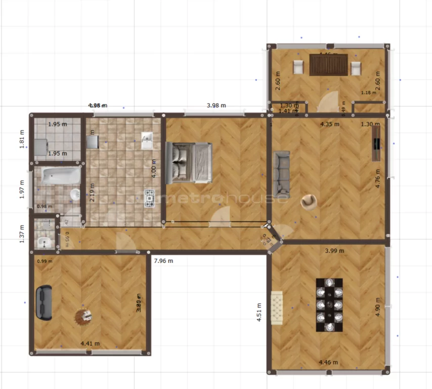 4 pokoje, mieszkanie 143,10 m², piętro 1, oferta nr , SMPITO255, Stargard