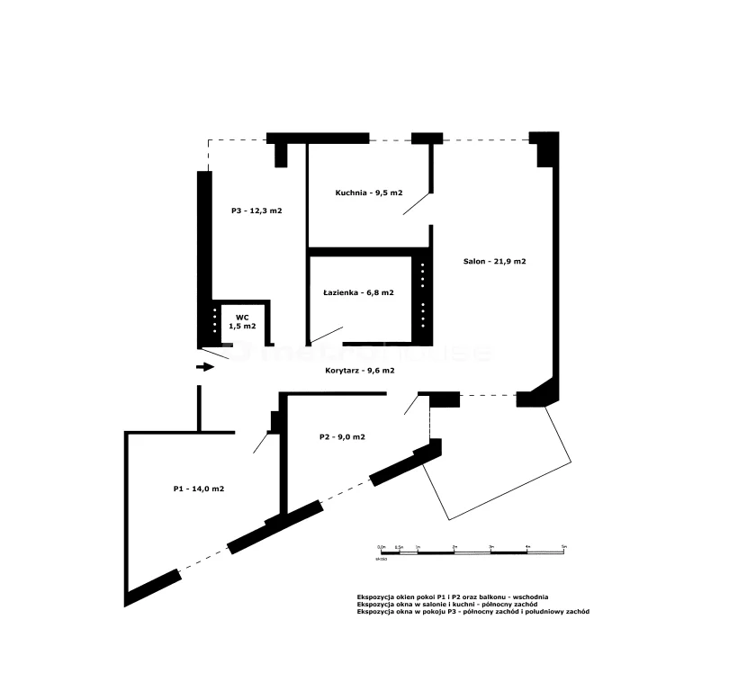 4 pokoje, mieszkanie 85,00 m², piętro 2, oferta nr , SMJIKA326, Warszawa, Białołęka, Białołęka
