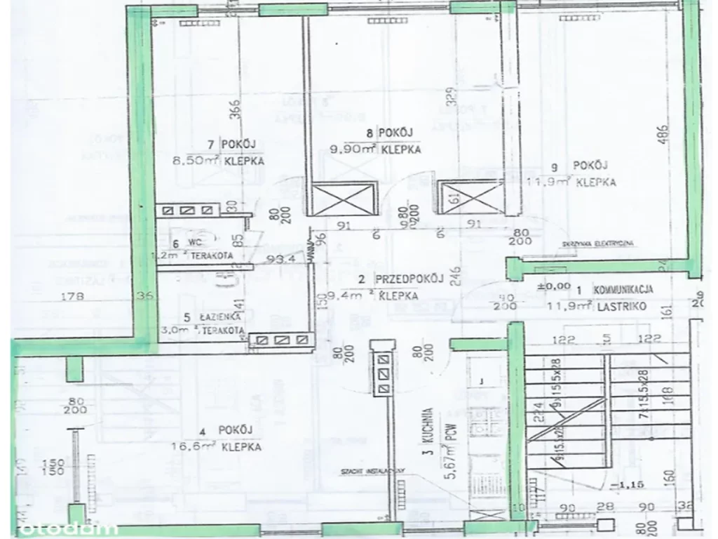 4 pokoje, mieszkanie 65,19 m², parter, oferta nr , SMDEBU262, Warszawa, Mokotów, Mokotów