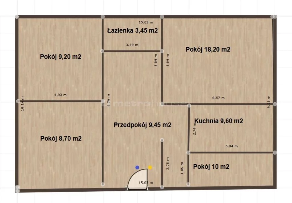 4 pokoje, mieszkanie 68,00 m², piętro 2, oferta nr , SMZUKI451, Olsztyn, Wojska Polskiego