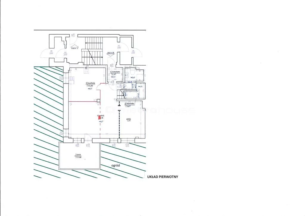 4 pokoje, apartament 111,30 m², parter, oferta nr , SMKUHO331, Warszawa, Mokotów, Mokotów, Żeńczykowskiego
