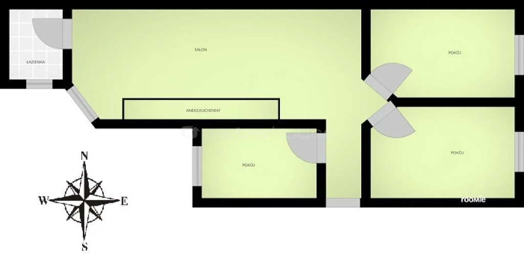 4 pokoje, mieszkanie 91,66 m², parter, oferta nr , LIZU388, Łódź, Śródmieście, Śródmieście, Żeromskiego