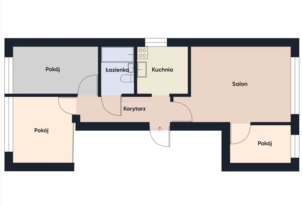 4 pokoje, mieszkanie 52,13 m², parter, oferta nr , WMNOMA462, Warszawa, Bielany, Bielany, Słodowiec