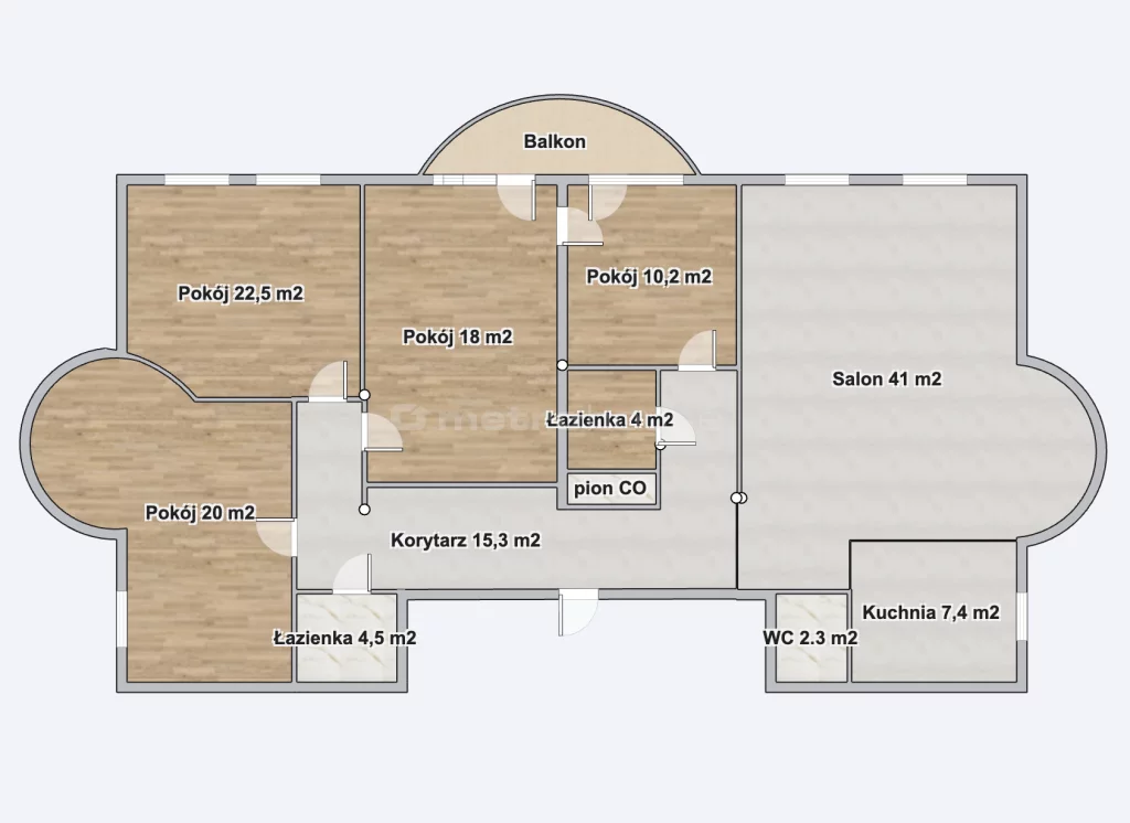 5 pokoi, mieszkanie 145,15 m², piętro 2, oferta nr , SMJILU623, Warszawa, Ursynów, Ursynów, Makolągwy